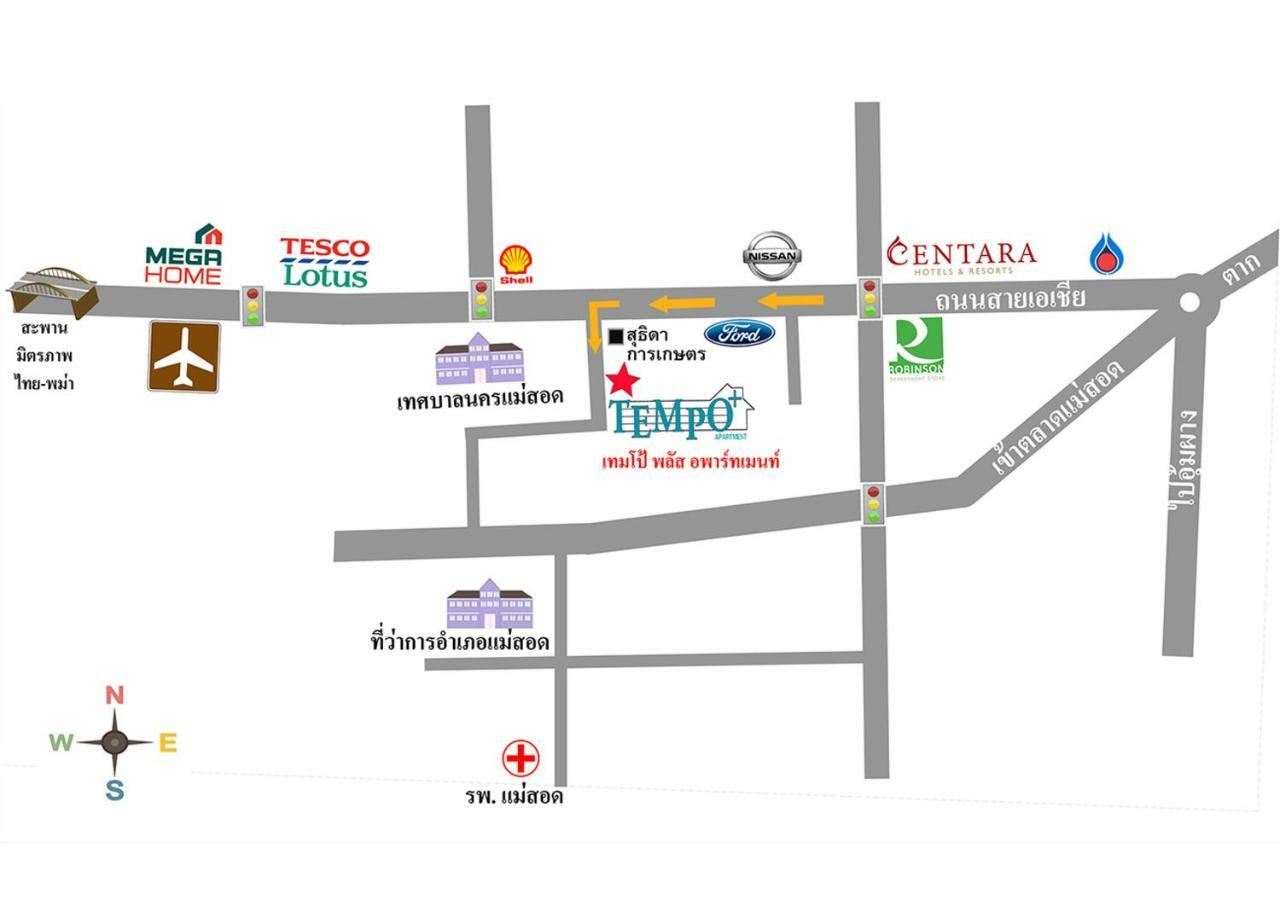 Tempo Plus Apartment Mae Сот Екстериор снимка
